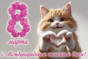 с межденародным женским днем